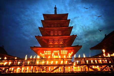 Five-storied pagoda